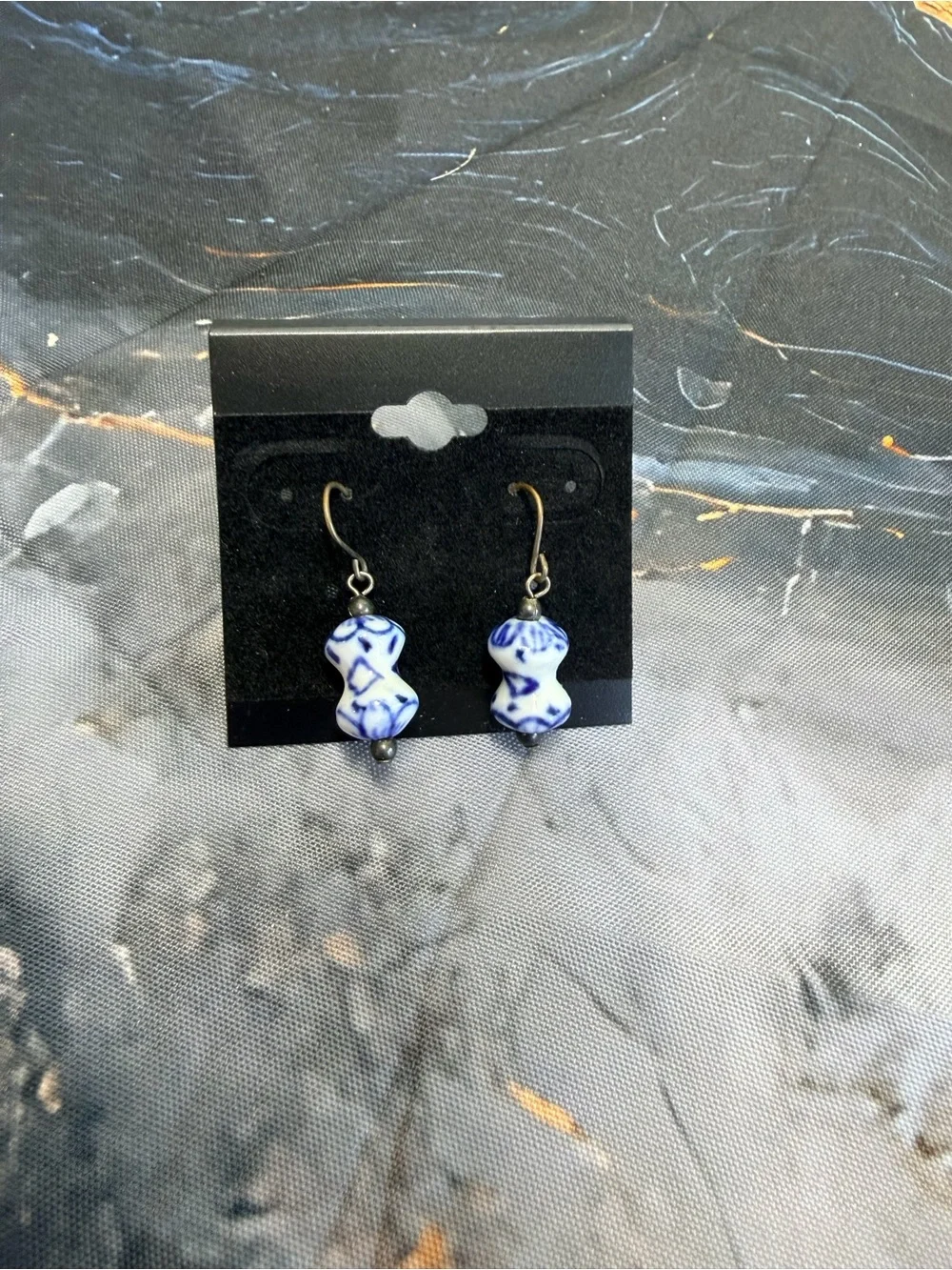 Delft blue Vintage earrings